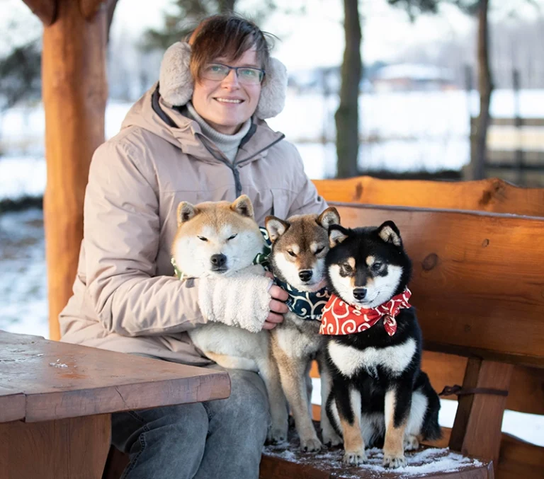 Piotr i trzy kolory shiby